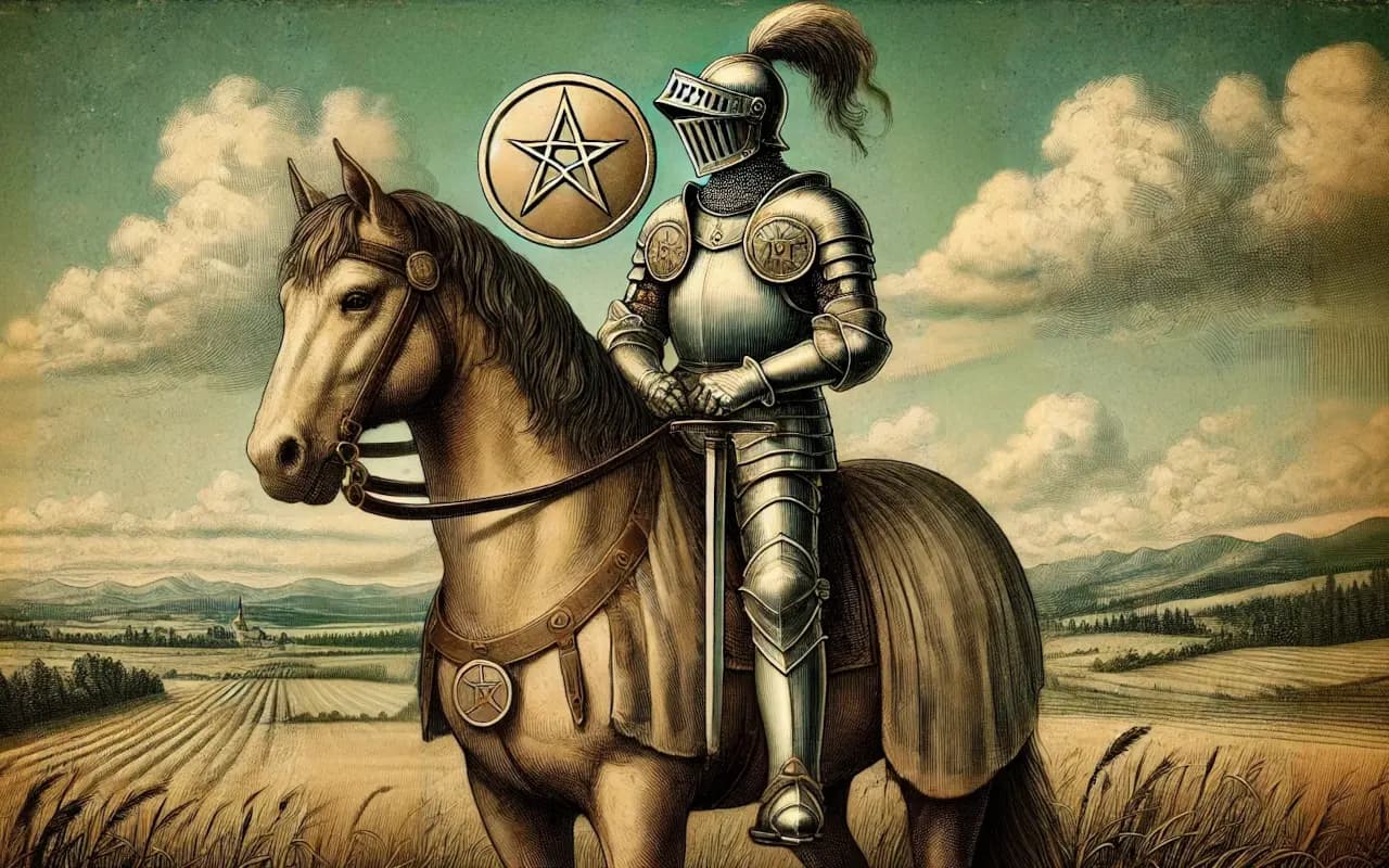 What's Knight of Pentacles Meaning in Tarot?