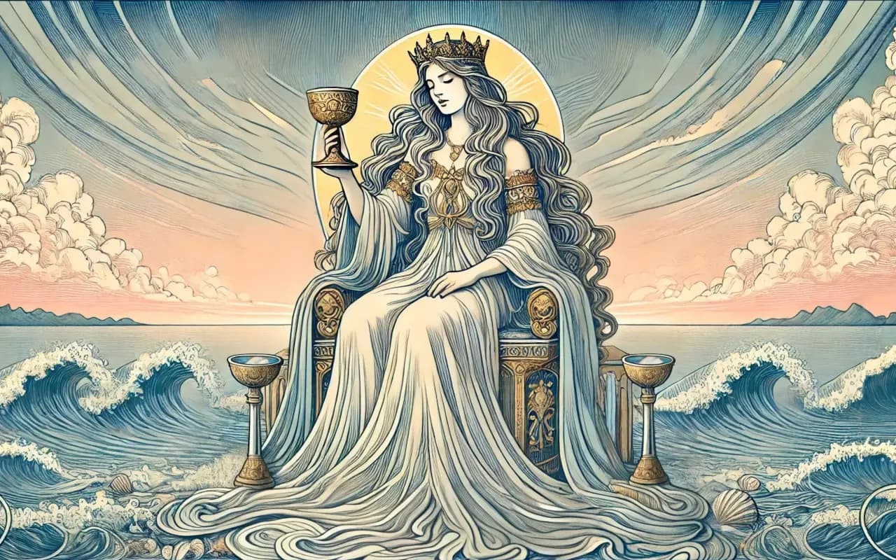 What Does Queen of Cups Mean in Tarot?
